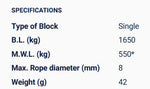 Series 30 High Load Lashing Orbit Block