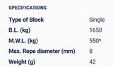Series 30 High Load Lashing Orbit Block