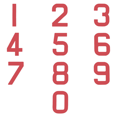 Red Sail Numbers, Individual Numbers