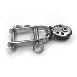 ILCA Clew Shackle & Block Used On ILCA Boom